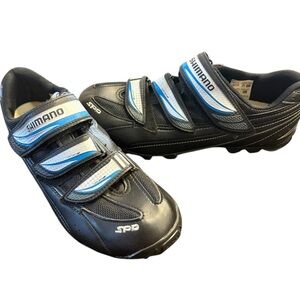 Shimano SPD Cycling Shoes – Size 10.5 – Clipless w/ Cleats Included!